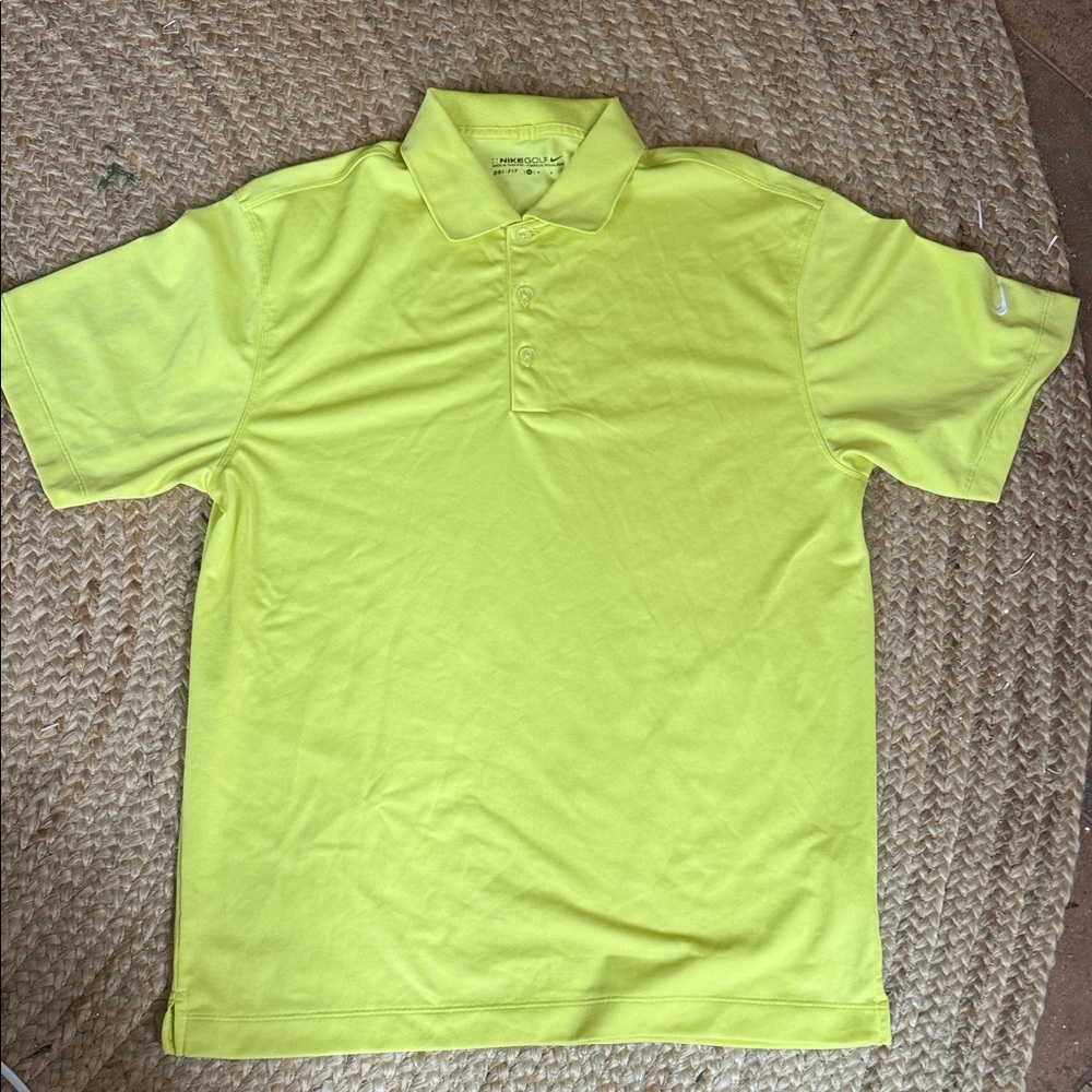 Nike Golf Dri-Fit Polo Shirt Size M